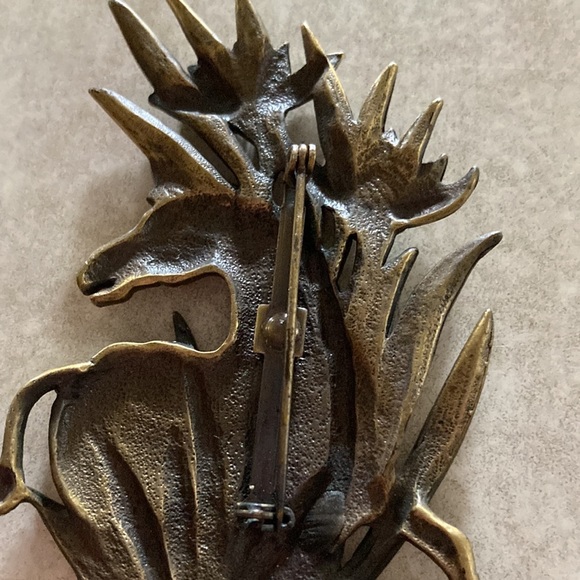 Brass Zebra pendant - Picture 6 of 7